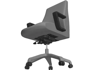 Conference Room Chair 3D Model preview