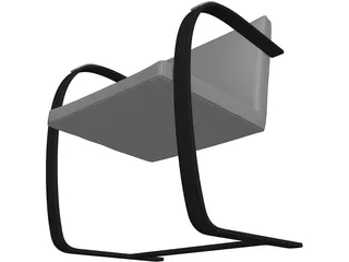 Brno Chair 3D Model preview