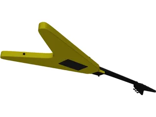 Electric Guitar 3D Model preview