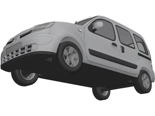 Renault Kangoo 3D Model preview