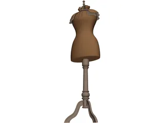 Mannequin 3D Model preview