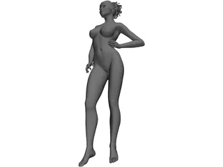 Woman 3D Model preview