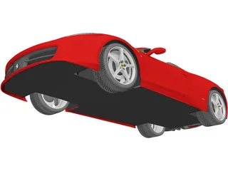 Ferrari 458 Spider 3D Model preview