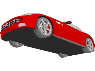 Ferrari FF 3D Model preview