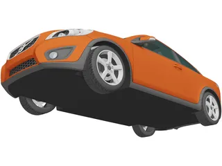 Volvo C30 (2010) 3D Model preview
