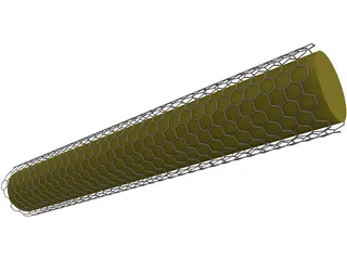 Nanotubes 3D Model preview