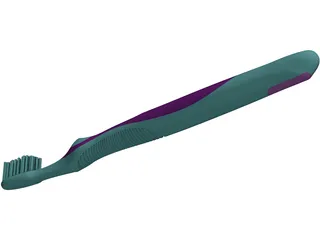Toothbrush Common 3D Model preview