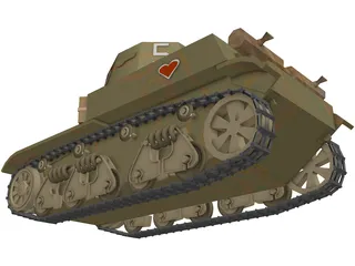 AMC-35 3D Model preview
