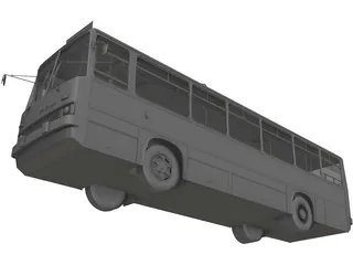 Ikarus 260 T.1 Trolleybus 3D Model preview