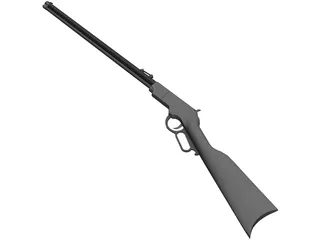 Henry Rifle 3D Model preview
