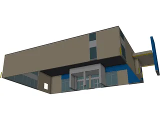 BMO Bank 3D Model preview