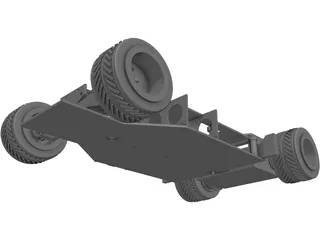 Radio Model (Base) 3D Model preview