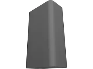 9 Volt Battery 3D Model preview