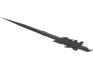 Sword Dragoon 3D Model preview