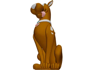 Scooby 3D Model preview
