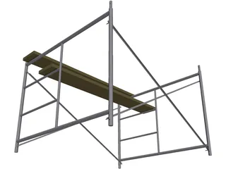 Scaffolding 3D Model preview
