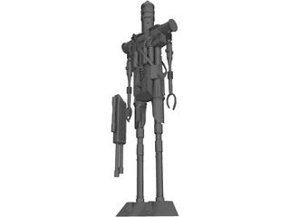 Ig-88 3D Model preview