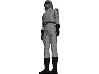Star Wars Driver 3D Model preview