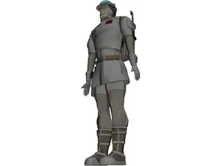 Star Wars Hoth 3D Model preview