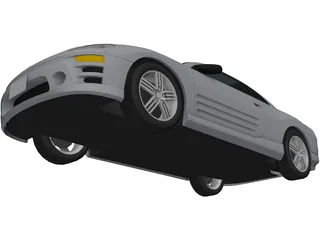 Mitsubishi Eclipse (2003) 3D Model preview