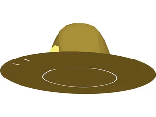 Trooper Hat 3D Model preview