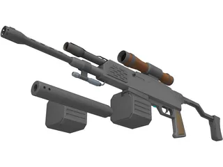 AR-36b 3D Model preview