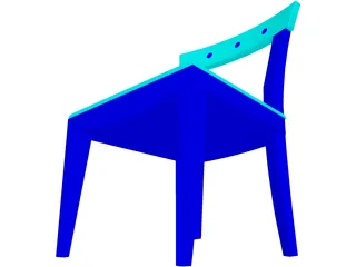 Desk Chair 3D Model preview