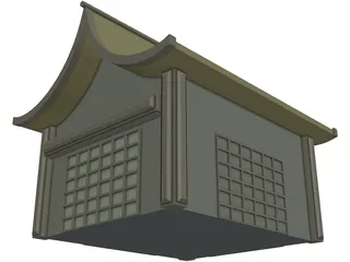 Pagoda 3D Model preview