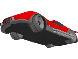 Chevrolet Corvette Supecharged (1981) 3D Model preview