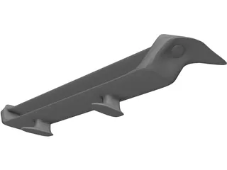 Spoiler 3D Model preview