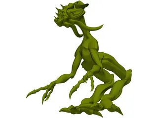 Creature 3D Model preview