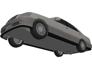 Toyota Crown (2001) 3D Model preview