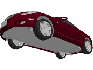 Toyota Soarer (2000) 3D Model preview