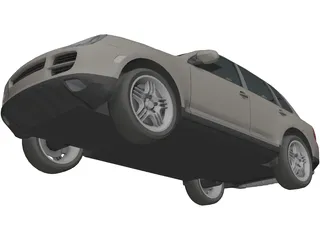 Porsche Cayenne S (2004) 3D Model preview