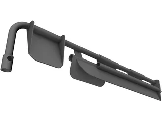 Hosegap 3D Model preview