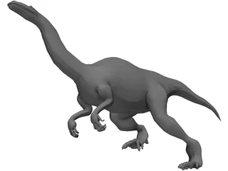 Plateosaurus 3D Model preview