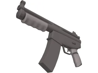 MP5 3D Model preview