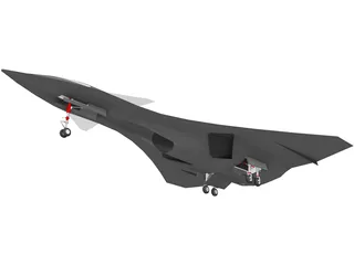 Aurora Spy Plane 3D Model preview