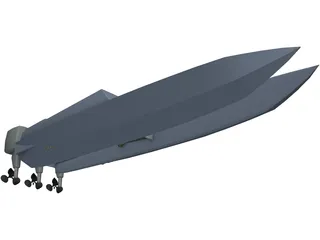 Offshore Cat 3D Model preview