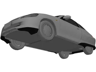 Honda Insight (1999) 3D Model preview