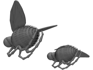 Fly 3D Model preview