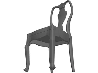 Chair Classic 3D Model preview