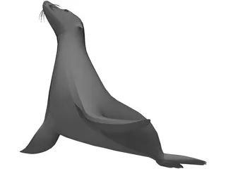 Sealion 3D Model preview