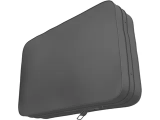 Traveling Suitcase 3D Model preview