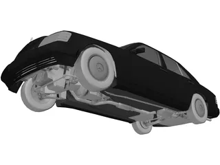 Mercedes-Benz 250d 3D Model preview