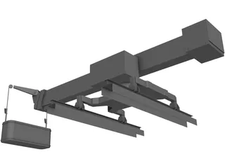 Window Crane (Large) 3D Model preview