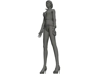 Woman 3D Model preview