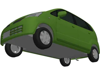 Nissan Moco (2002) 3D Model preview