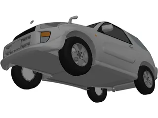 Toyota RAV4 (2000) 3D Model preview