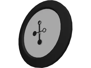 Clock 3D Model preview